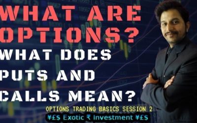 Options Trading Basics Session 2 – What Are Options? What does Puts and Calls mean in Futures and Options trading in India?