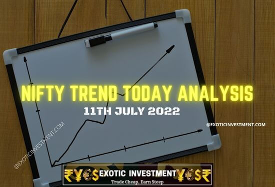 Nifty Trend Analysis for 11th July 2022