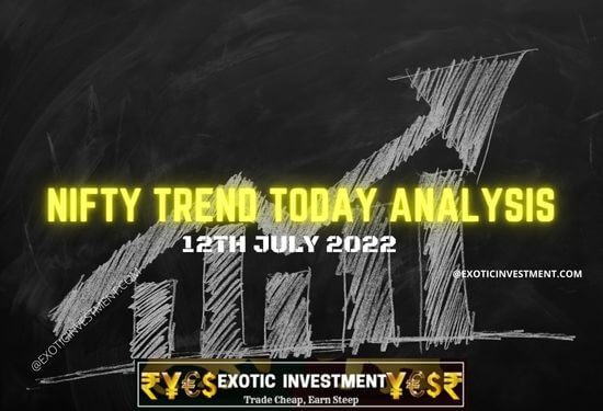 Nifty Trend Analysis For Today on 12-07-22 to Get You Richer with Analysis