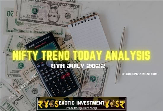 Nifty Trend Analysis for 8th July 2022