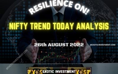 Technical Analysis of Nifty on 26 Aug 2022