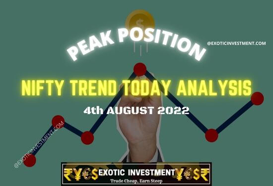 Indian Nifty Technical Analysis for 4th Aug 2022
