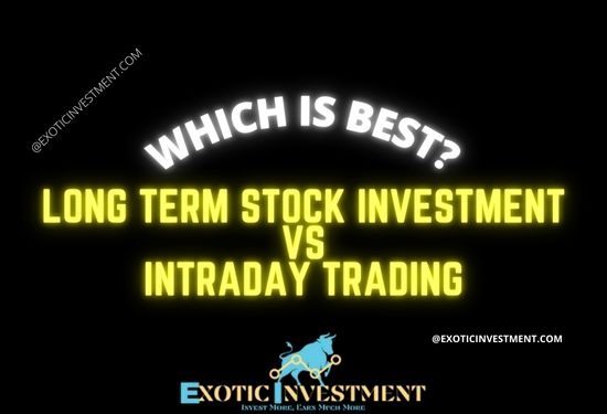 Can one make a profit by trading on a daily basis in the stock market, or is it necessary to invest in long-term stocks?