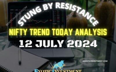 Nifty Trend Today Analysis for 12 July 24 is Stung by Resistance