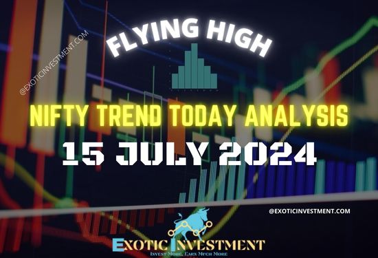 Nifty Trend Today Analysis for 15 July 24 is Stung by Resistance