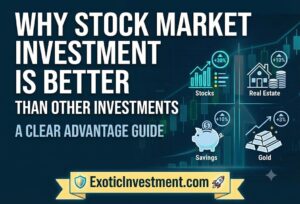 Why Stock Market Investment is Better Than Other Investments