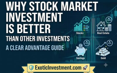 Why Stock Market Investment is Better Than Other Investments: A Data-Driven Analysis
