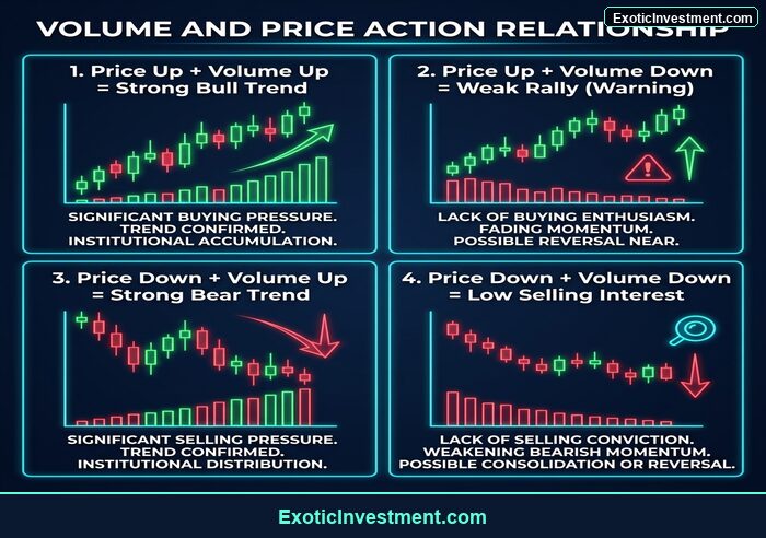 volume and price action in trading