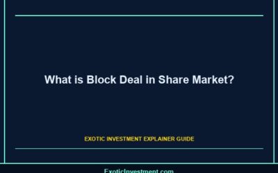 What is Block Deal in Share Market?