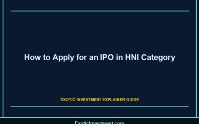 How to Apply for an IPO in HNI Category