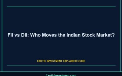 FII vs DII: Who Moves the Indian Stock Market?