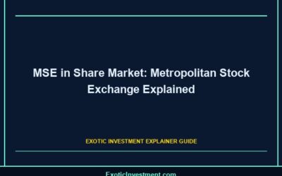MSE in Share Market: Metropolitan Stock Exchange Explained