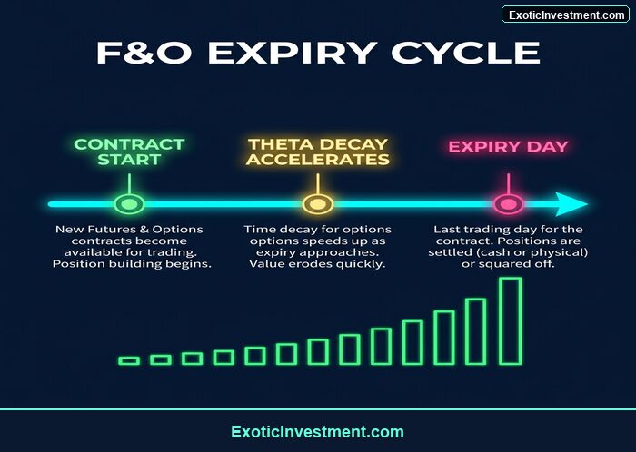 F&O expiry cycle theta decay options India