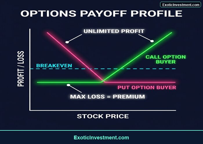 options payoff profile call put buyer India