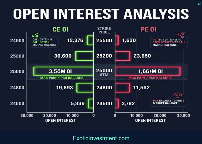 open interest analysis Nifty options India