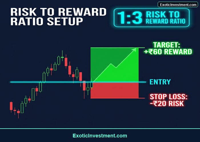 risk to reward ratio setup stock market India