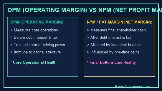 what is opm in share market comparison