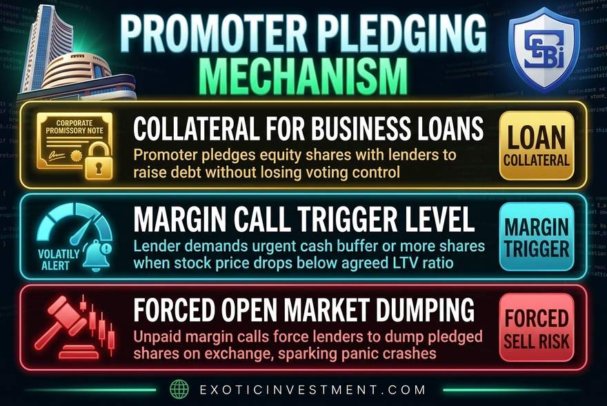 promoter share pledging meaning