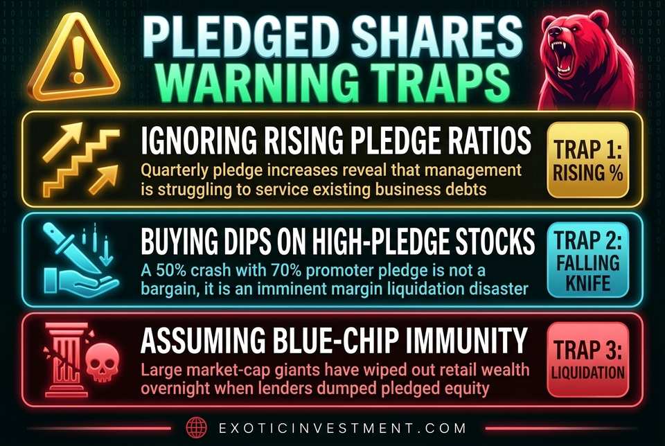 risks of promoter pledged shares