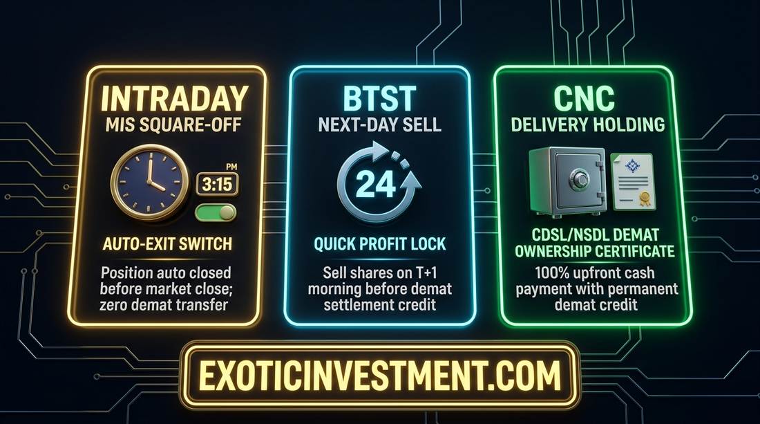 btst vs intraday delivery comparison