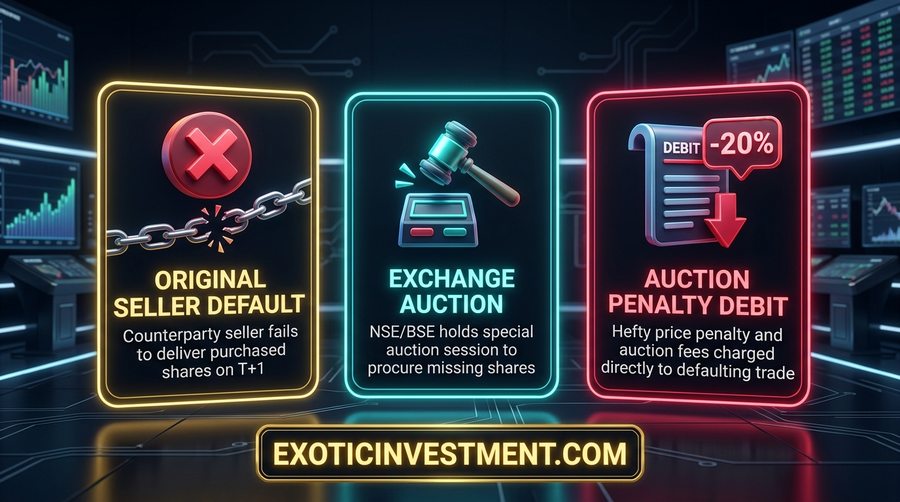 short delivery auction risk mechanics