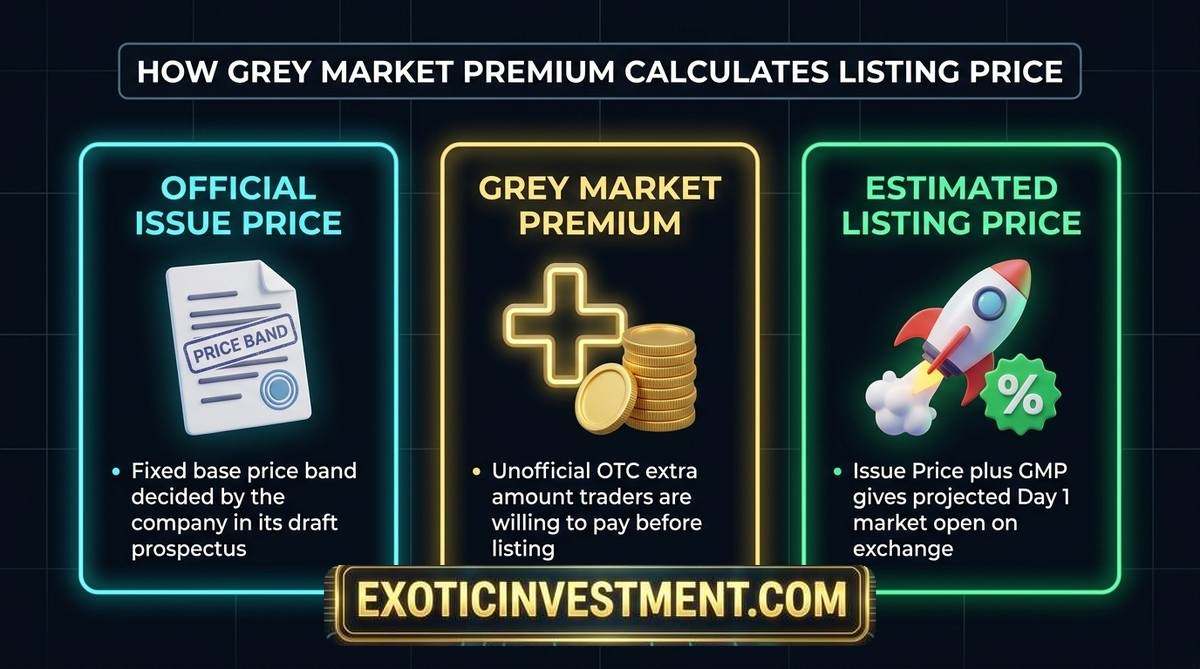 grey market premium vs ipo issue price