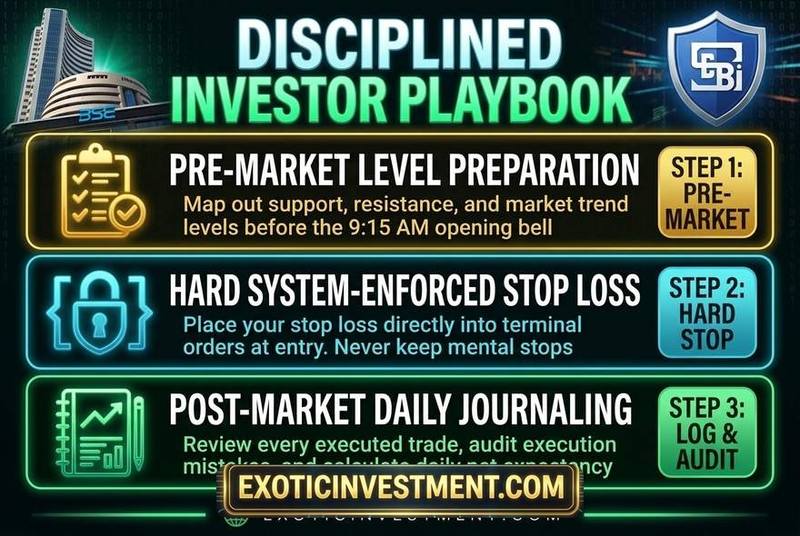 how to trade discipline Indian stock market