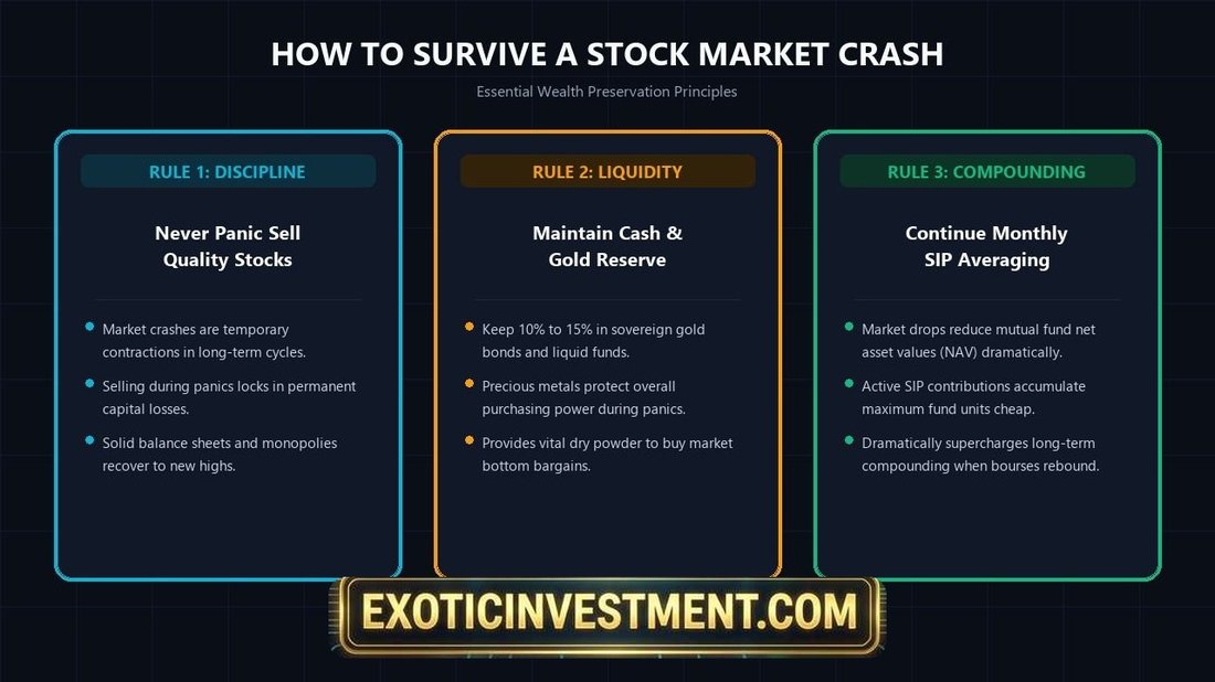 how to survive a stock market crash rules