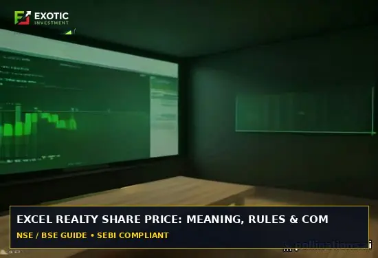 excel realty share price