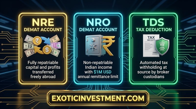 nre vs nro demat account rules