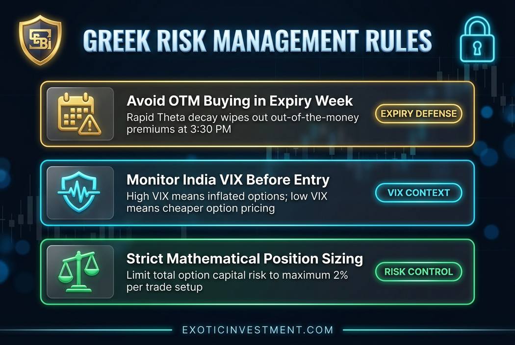 option trading risk management rules