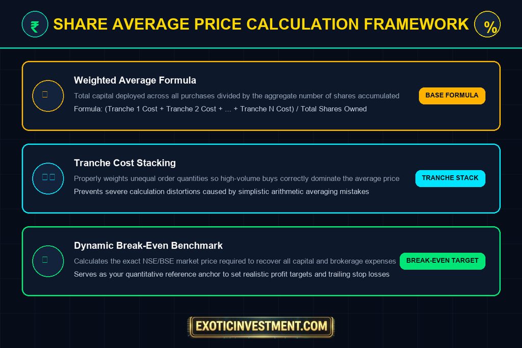 how to average share price
