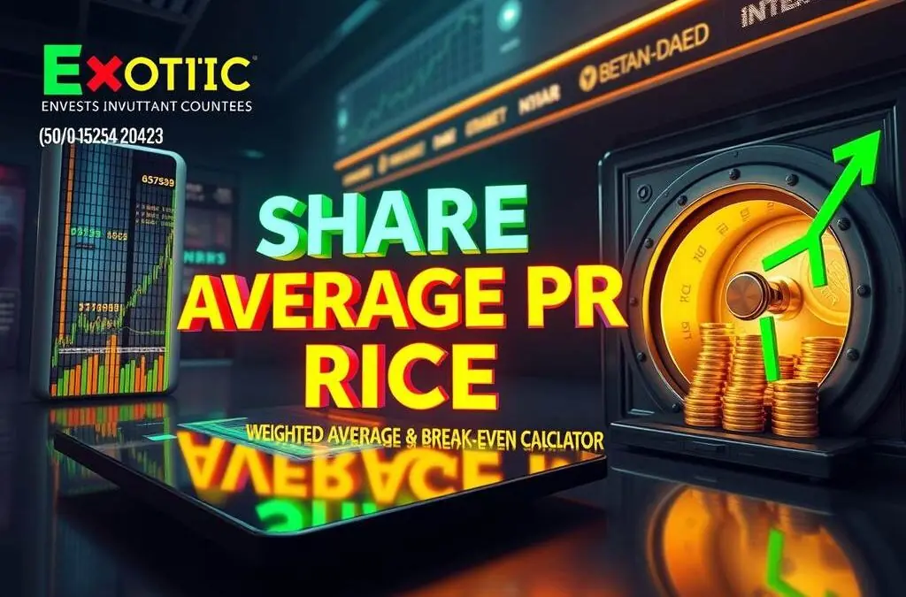 how to calculate share average price
