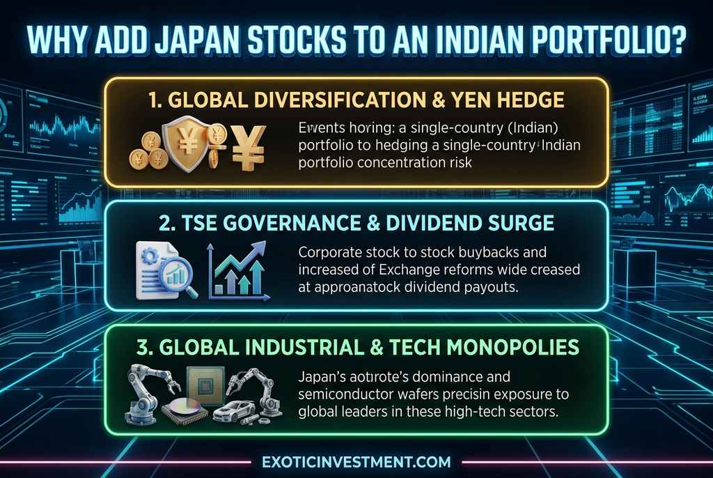 japan stocks vs indian stocks comparison