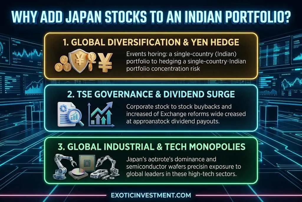 japan stocks vs indian stocks comparison
