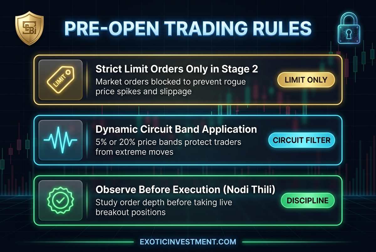 pre open trading risk management rules kannada