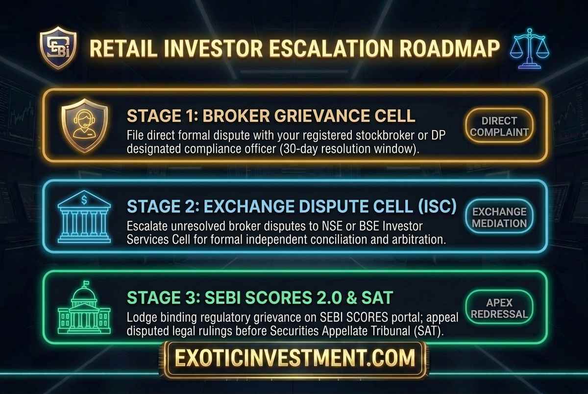 stock market dispute redressal sebi