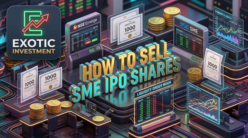 How to Sell SME IPO Shares: Demat Liquidity Rules Explained