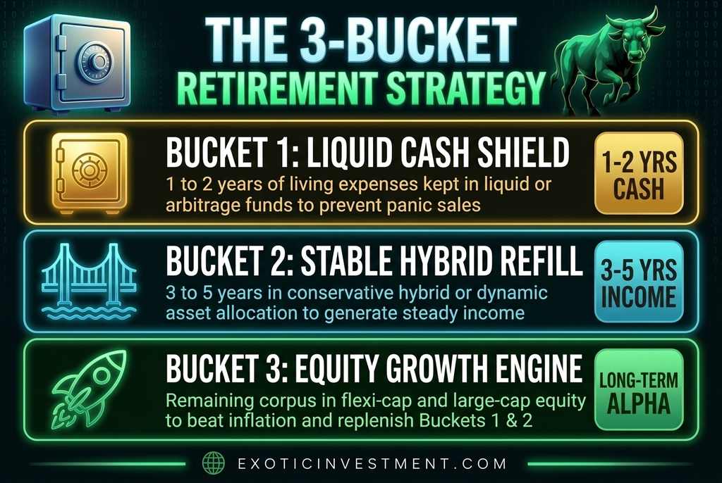 swp 3 bucket retirement strategy