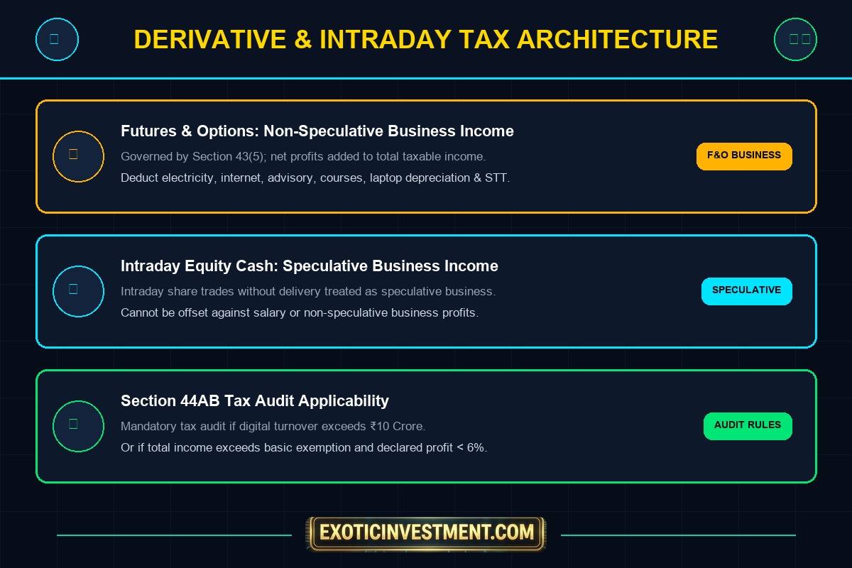 fno trading taxation rules india