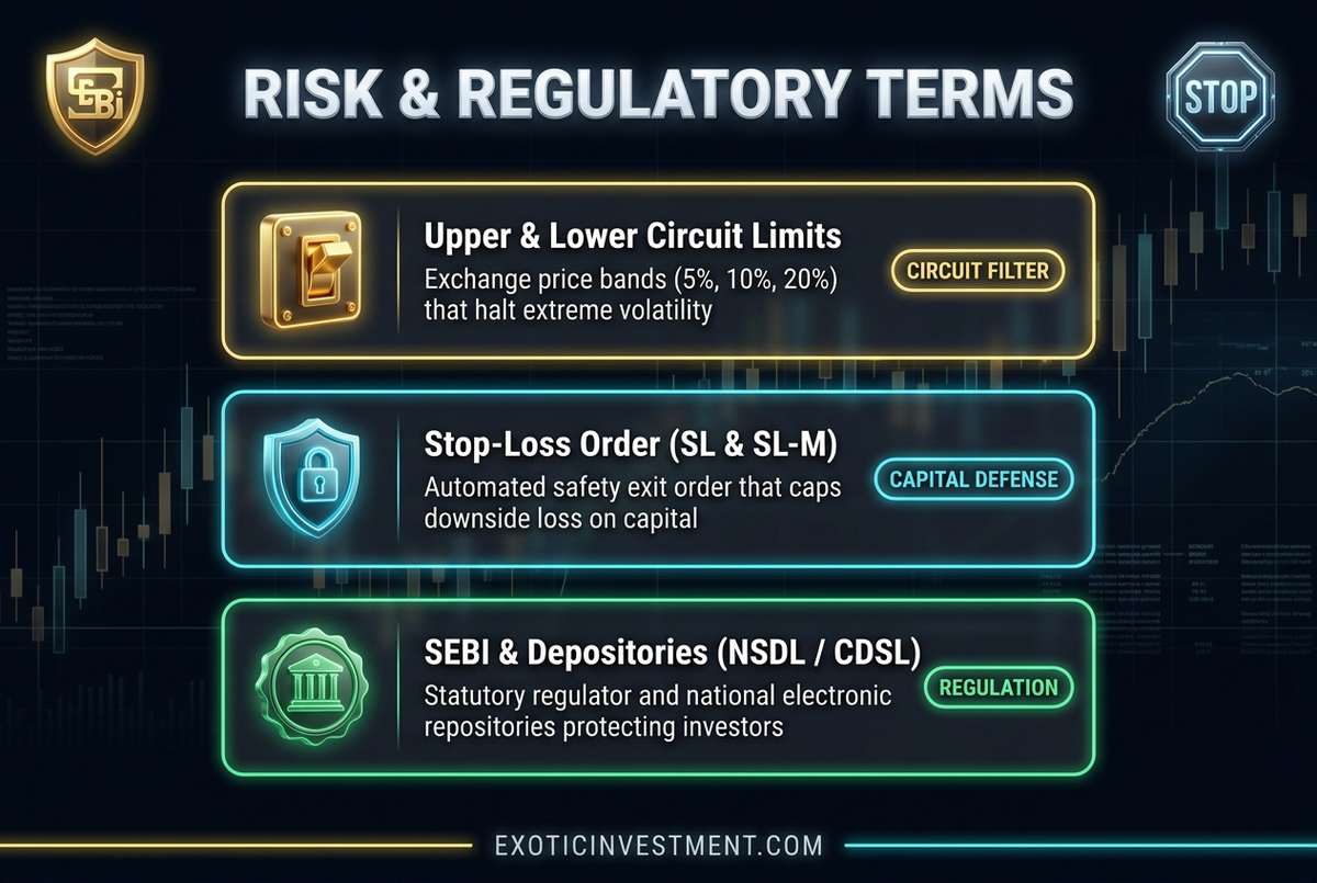 stock market risk terms
