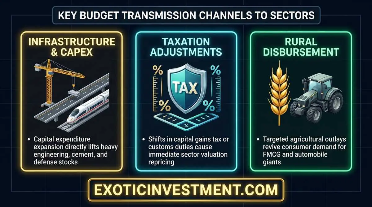 union budget impact on market sectors