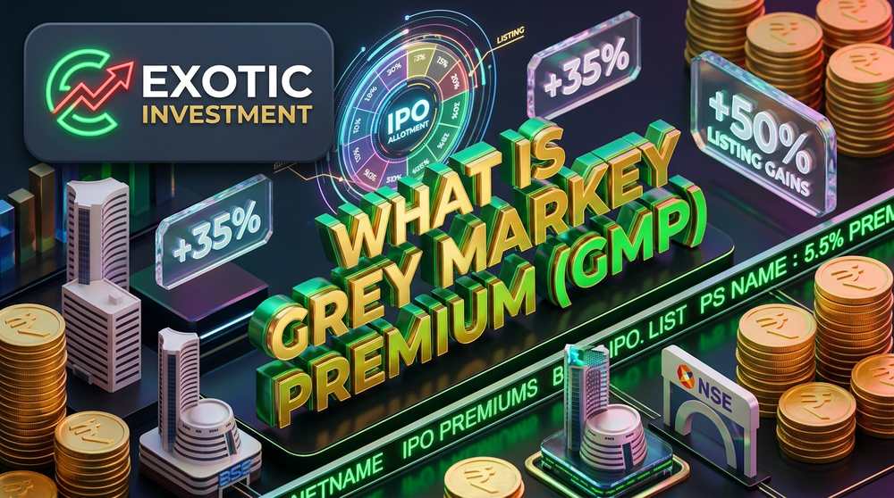 Grey Market Premium (GMP) in IPO Explained